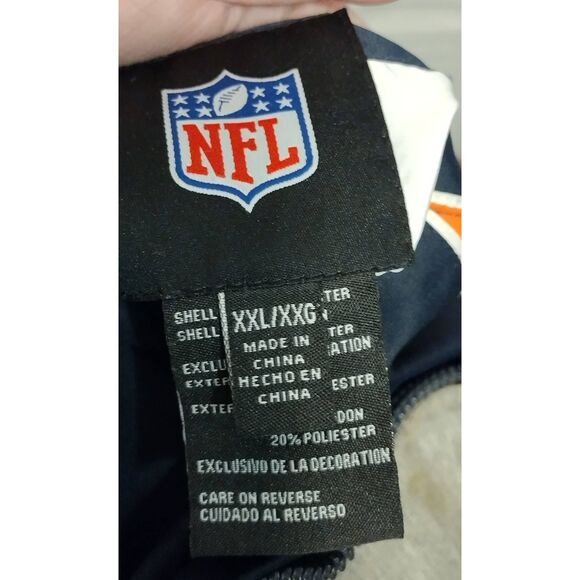 Chicago Bears NFL Glll Full Zip Up Reversible Vintage Jacket XXL. Excellent Cond - Picture 3 of 7